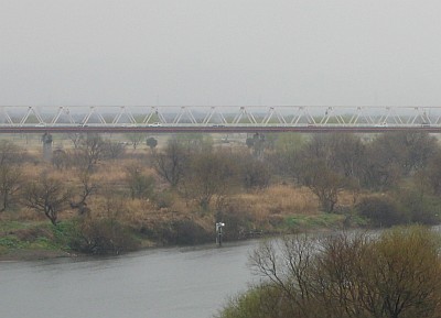 渡良瀬川と三国橋