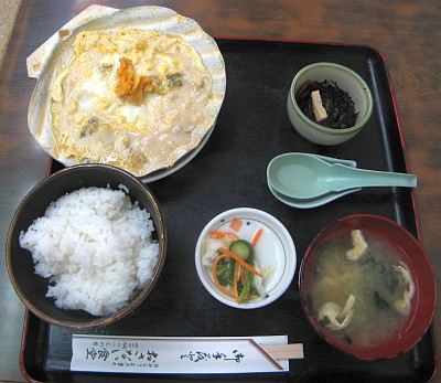 ほたて貝焼きみそ定食