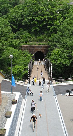 大日影トンネル遊歩道