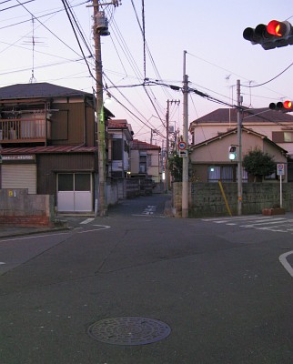 伏越蓋のある風景