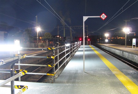 広野駅ホーム