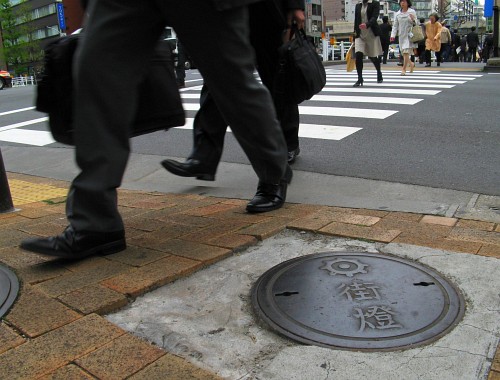 街燈蓋の風景